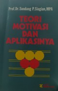 Teori motivasi dan aplikasinya